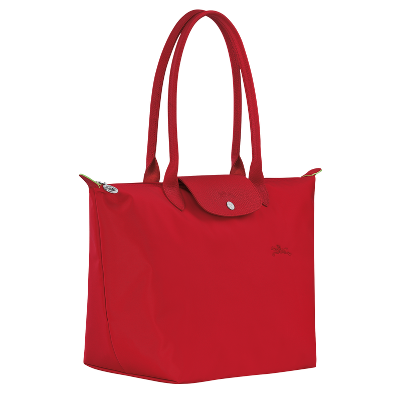 Shopper L Le Pliage Green , Recyceltes Canvas - Tomato  - Ansicht 3 von 7