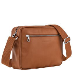 Le Foulonné Camera bag M, Caramel