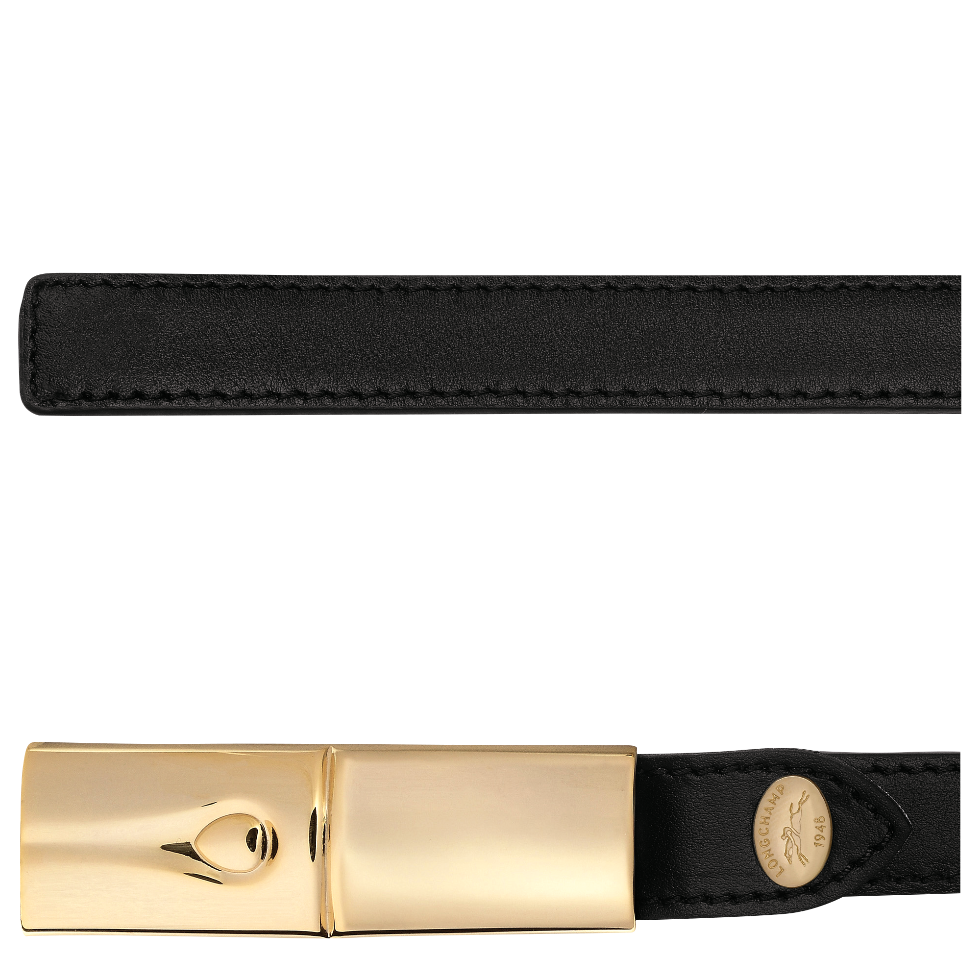 Ladies' Belt Le Roseau Black Longchamp Ladies' Belt Le Roseau Black Longchamp