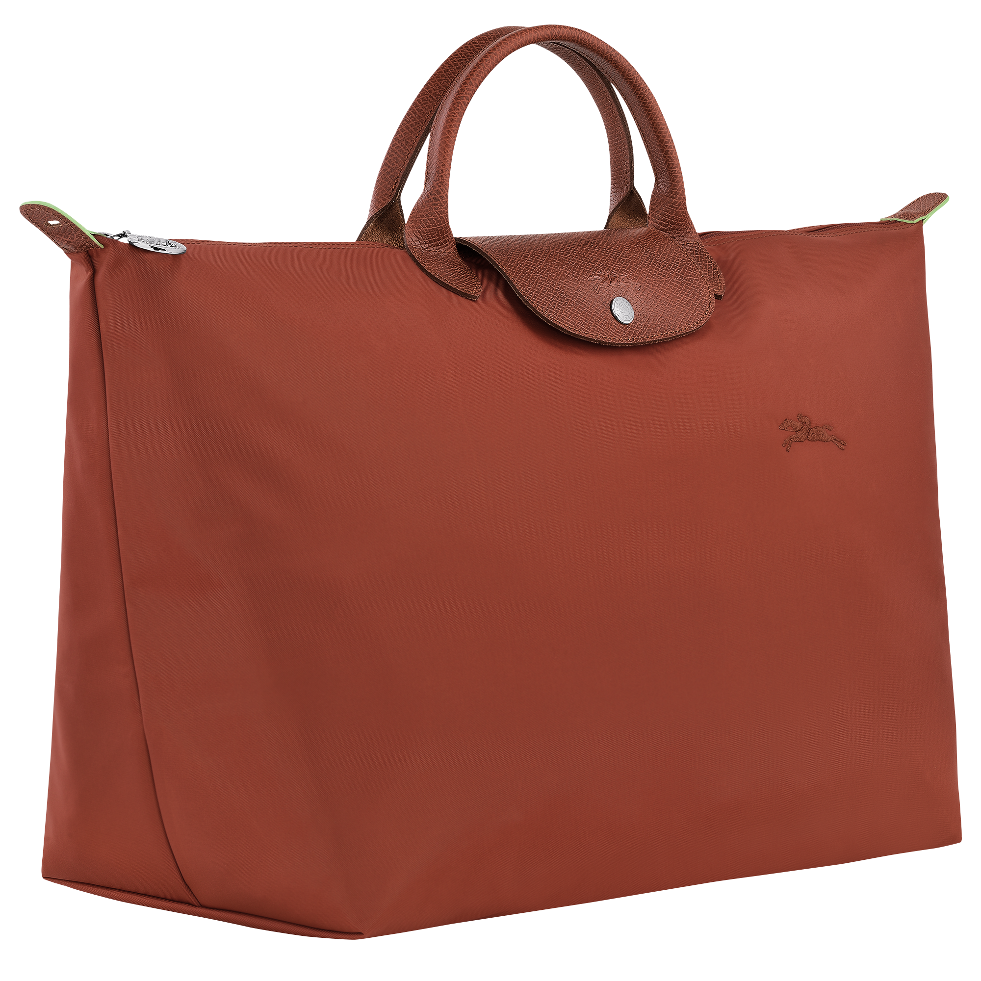 Travel bag L, Chestnut - View 3 of
7 - zoom in Le Pliage Green Travel bag L, Chestnut