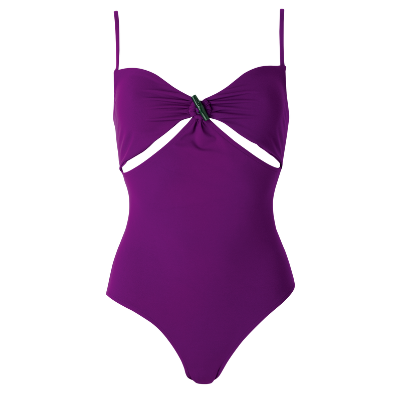 Maillot de bain , Jersey - Violette  - Vue 1 de 3