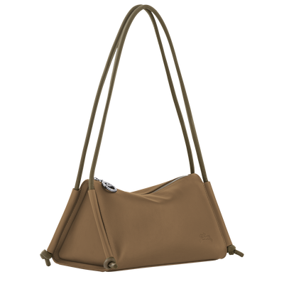 Le Pliage Xtra M Shoulder bag Olive - Leather | Longchamp US