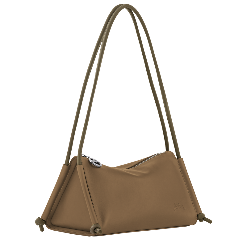 Le Pliage Xtra M ショルダーバッグ オリーブ - レザー | ロンシャン JP