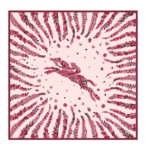 Seidenschal, Pink - View 1 of 1 Seidenschal, Pink, hi-res - View 1 of 1