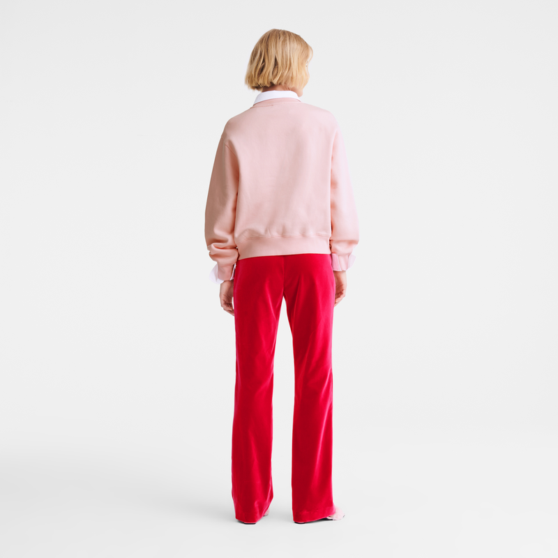 Trousers , Pink - Velvet  - View 3 of 4