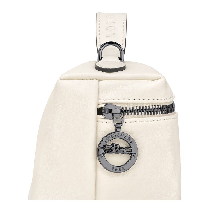 Le Pliage Xtra Crossbodytas XS , Ecru - Leder  - Weergave 5 van  5