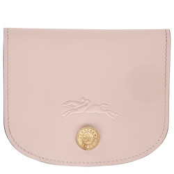 &Eacute;pure Card holder , Petal Pink - Leather