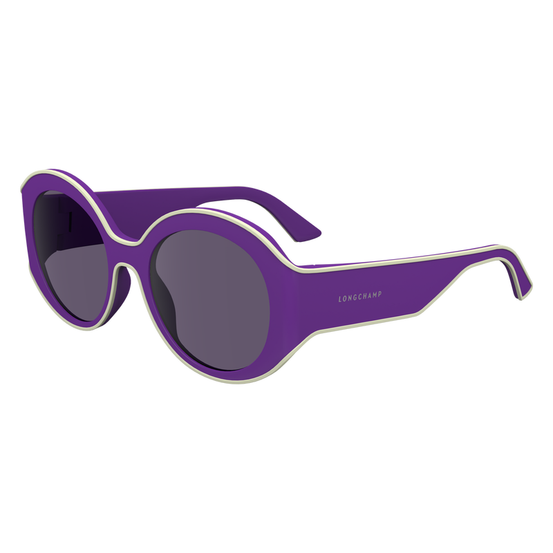 Lunettes de soleil , Autre - Violet  - Vue 2 de 2