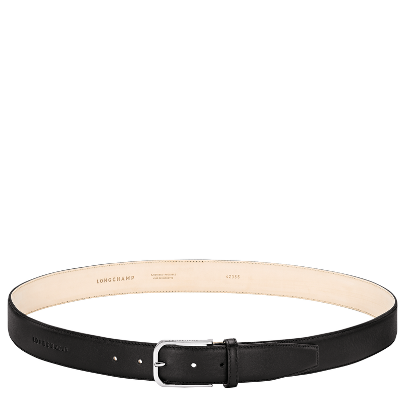 Ceinture Homme Longchamp Business , Cuir - Noir  - Vue 1 de 2