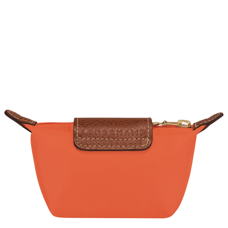 Le Pliage Original Coin purse , Orange - Recycled canvas  - View 2 of  3