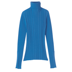 Sweater , Cobalt - Knit