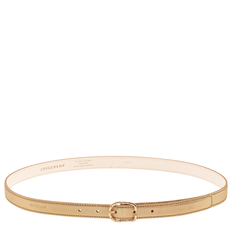 Damesriem , Goudkleurig - Leder  - Weergave 1 van  2