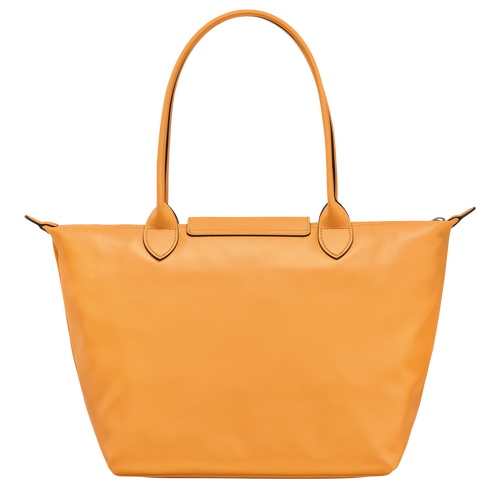Le Pliage Xtra M Tote bag , Apricot - Leather - View 4 of  6