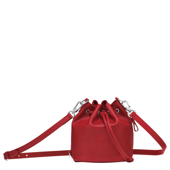 Bucket bag S Le Foulonné Red (10061021545) | Longchamp US Bucket bag S Le Foulonné Red (10061021545) | Longchamp US