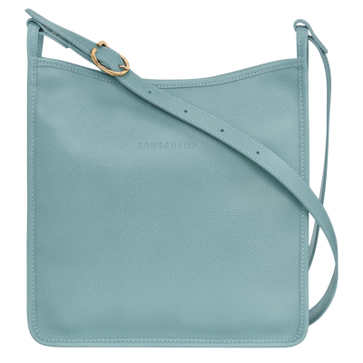 Sac bandoulière M Le Foulonné , Cuir - Eucalyptus