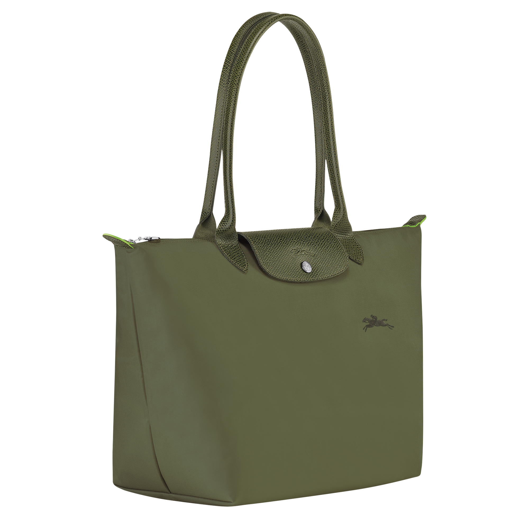 Tote bag L, Forest - View 3 of
5 - zoom in Le Pliage Green Tote bag L, Forest