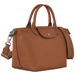 Le Pliage Xtra Tas met handgreep aan de bovenkant S , Cognac - Leder