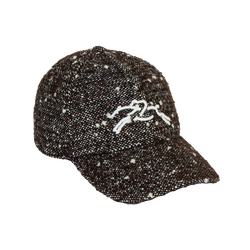 Hat , Mocha - Tweed