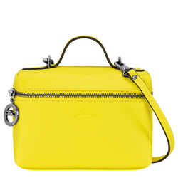 Le Pliage Xtra XS Vanity , Lemon - Leather