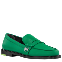Au Sultan Loafer , Green - Leather