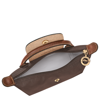 Le Pliage Original Pouch with handle, Mocha