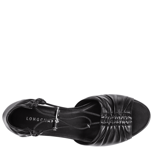 Flat sandals, Black - View 3 of 3 Flat sandals, Black, hi-res - View 3 of 3