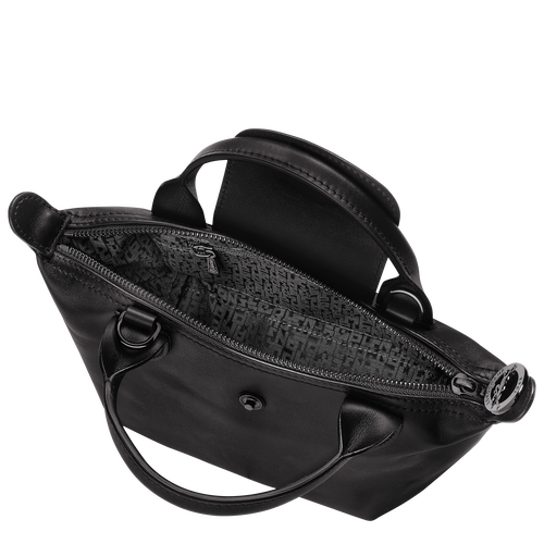 Handtasche XS Le Pliage Xtra , Leder - Schwarz - Ansicht 5 von 6