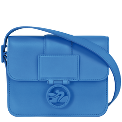 Box-Trot 斜揹袋 S , 鈷藍 - 皮革