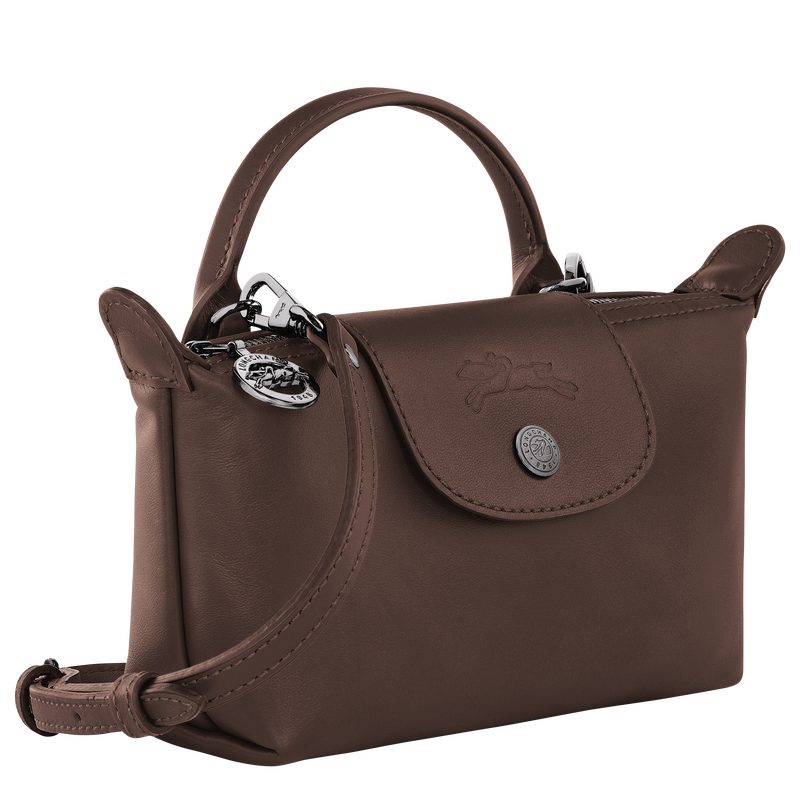 Pochette XS Le Pliage Xtra , Leder - Mokka  - Ansicht 2 von 5