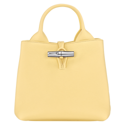Le Roseau S Handbag , Yellow Chick - Leather