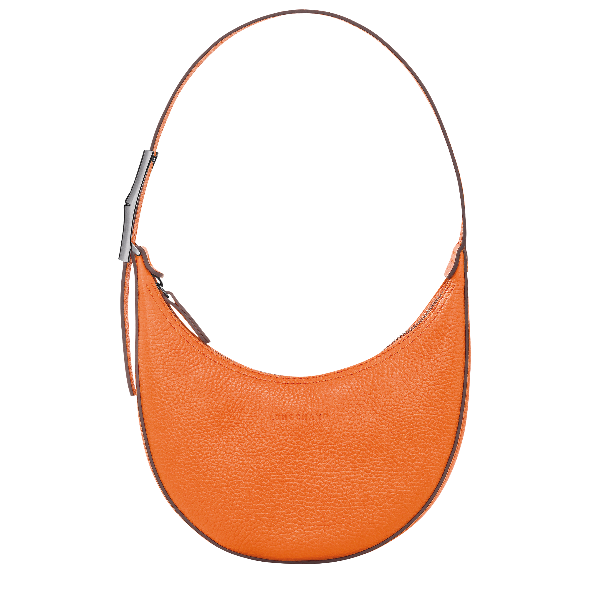 Roseau Essential S Hobo bag Orange Leather Longchamp US