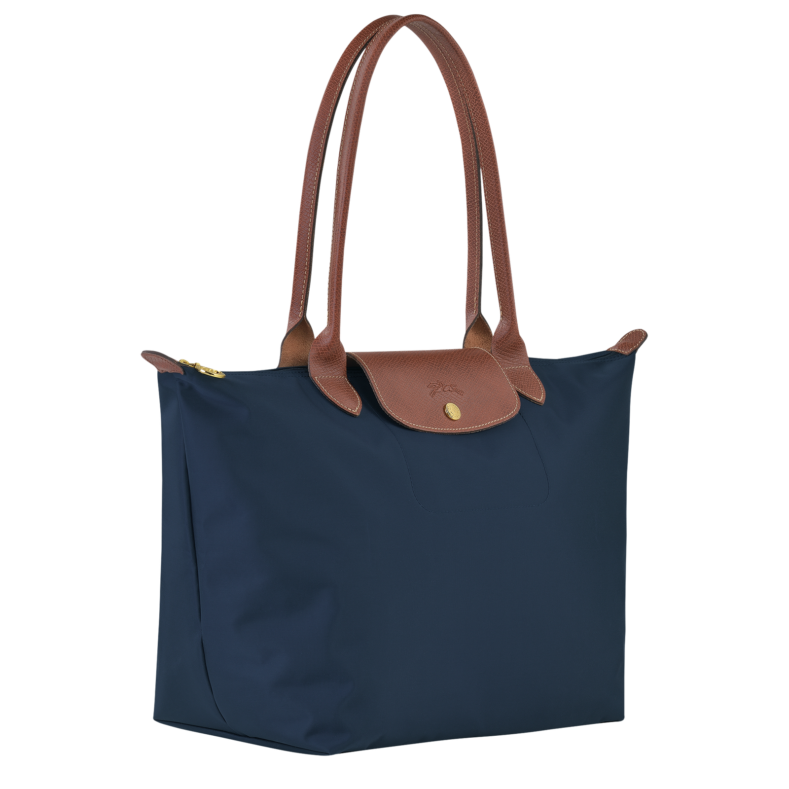 Baby blue top longchamp bag