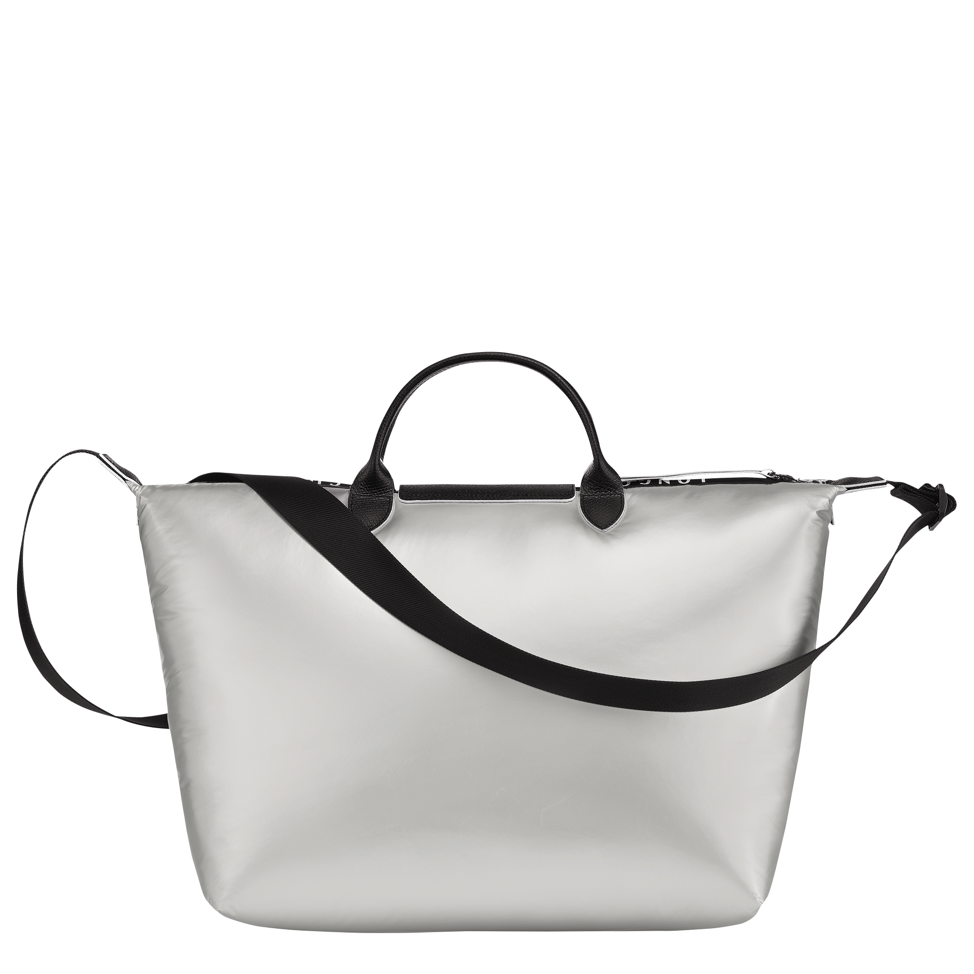 longchamp silver bag