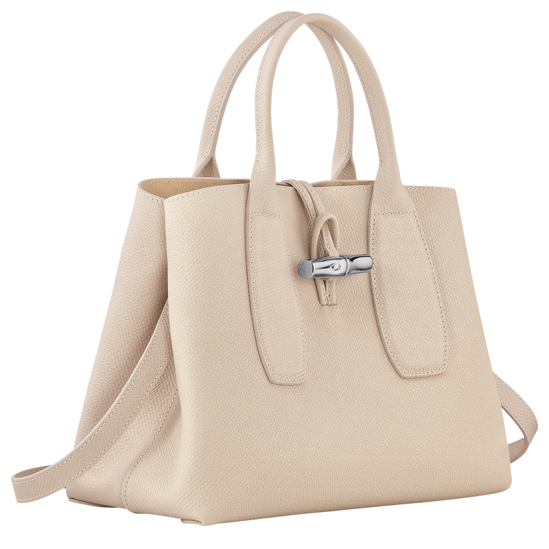 Roseau M Handbag Paper Leather Longchamp US