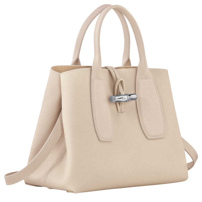 Roseau M Handbag , Paper - Leather  - View 3 of  7