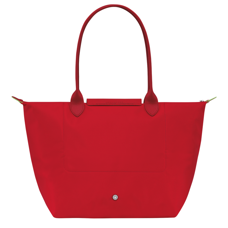 Le Pliage Green L Tote bag , Tomato - Recycled canvas  - View 4 of  7