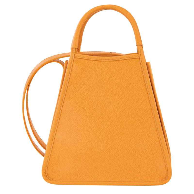 Le Foulonné S Handbag , Apricot - Leather  - View 4 of  6