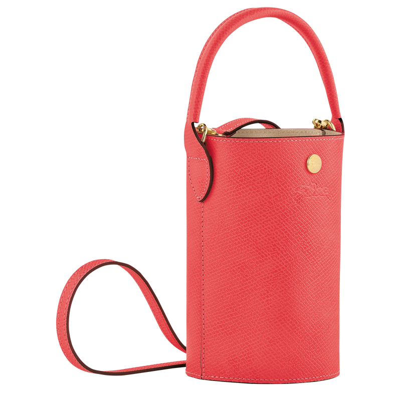 Épure XS Crossbody bag , Strawberry - Leather  - View 3 of  5