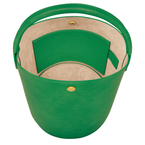 Épure Bolso saco S , Cuero - Verde - Vista 5 de 5