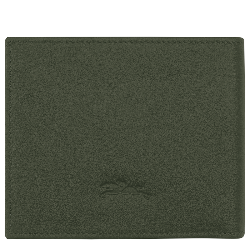 Longchamp sur Seine Wallet , Khaki - Leather  - View 2 of 3