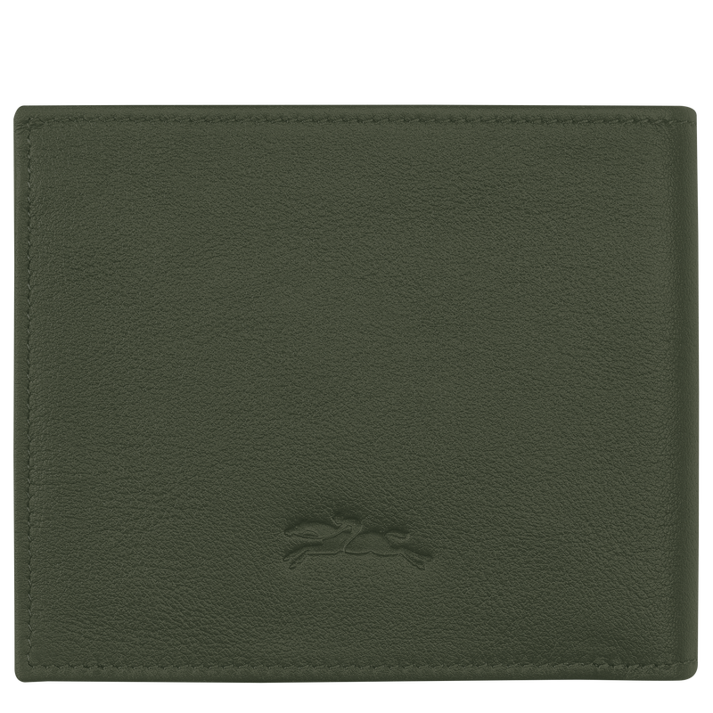 Longchamp sur Seine Wallet , Khaki - Leather  - View 2 of  3