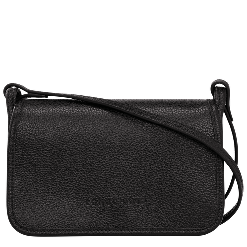 Clutch XS Le Foulonné , Leder - Schwarz - Ansicht 1 von 6