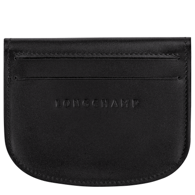 &Eacute;pure Card holder , Black - Leather
