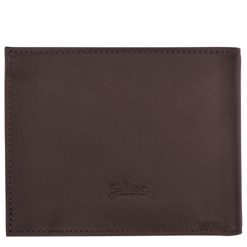 Longchamp sur Seine Wallet , Mocha - Leather - View 3 of  3