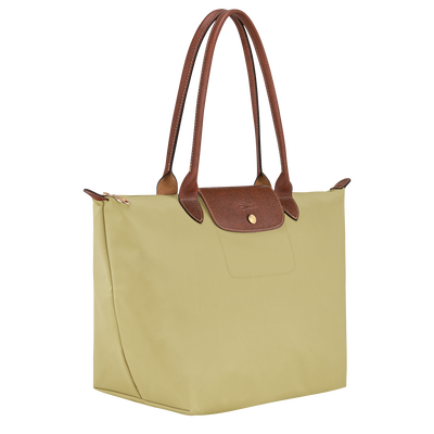 Shopper L Le Pliage Original , Recyceltes Canvas - Pistazie