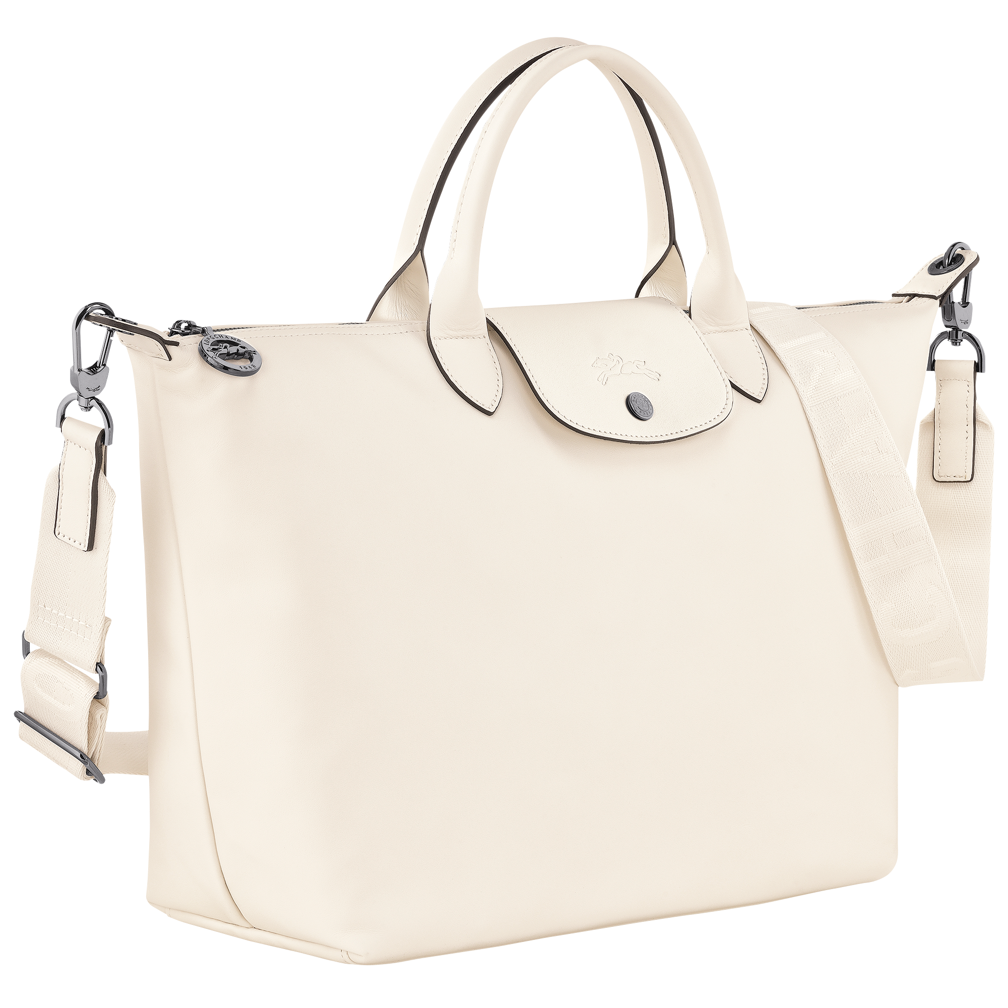 ル プリアージュ® エクストラ トップハンドルバッグ L, エクリュ