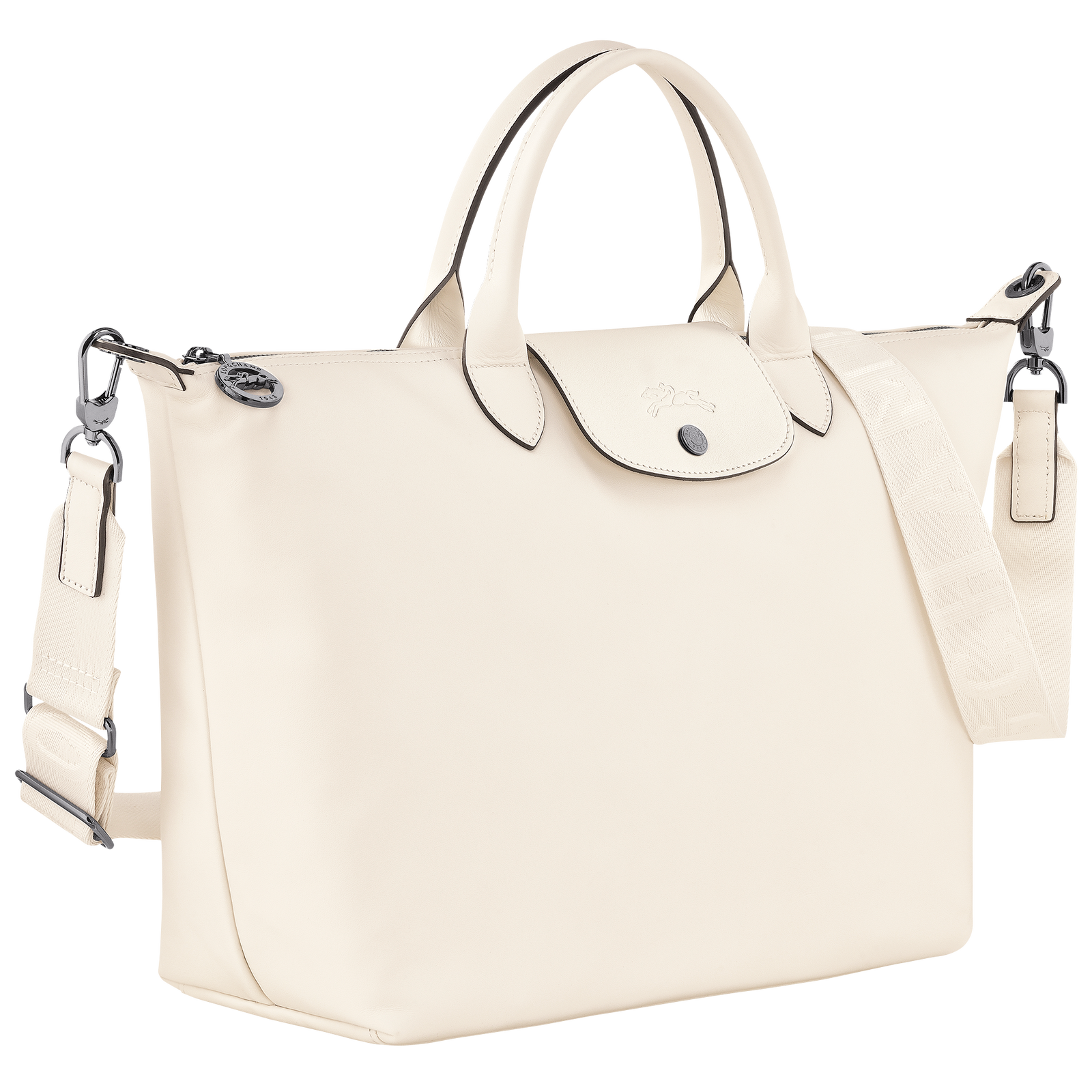 Sac top beige longchamp