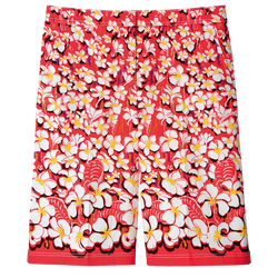 Bermuda shorts , Strawberry - Gabardine