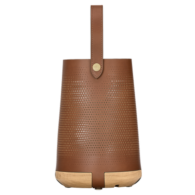 Lampe Ostara Longchamp x Patrick Jouin , Cuir - Cognac