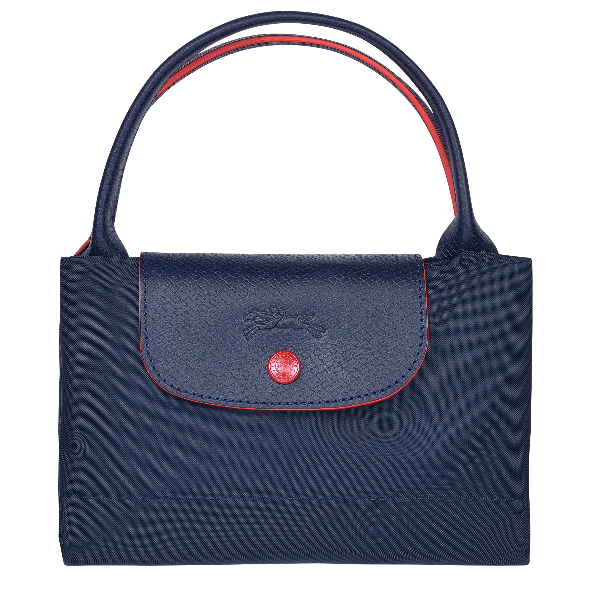 Bolso con asa superior M Le Pliage Club Azul oscuro (L1623619556) |  Longchamp ES